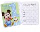 Micky Mouse 1st Birthday Invitation Card