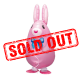 Pink Rabbit Walking Pet Animal Balloon