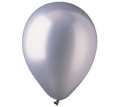 Metallic Silver Colour Helium Latex Balloon Singapore