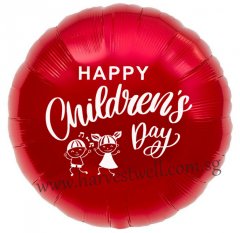 Customised Print Happy Children's Day on Foil Balloon
