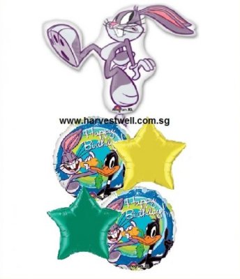 Bug Bunny Birthday Party Balloon Package Singapore