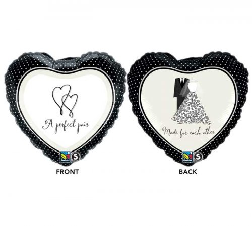 A Perfect Pair Mylar Balloon