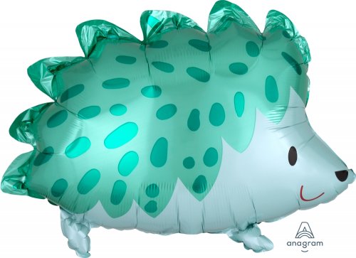 Woodland Animal Hedgehog JR Shape Mylar Balloon