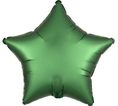 Chrome Emerald Green Star Shape Mylar Balloon Singapore