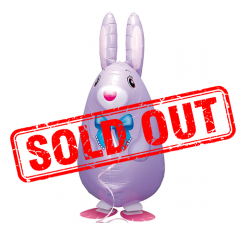 Purple Rabbit Walking Pet Animal Balloon