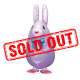 Purple Rabbit Walking Pet Animal Balloon