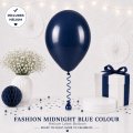 Midnight Blue Helium Latex Balloon Singapore