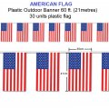 American Flag Outdoor Pennant Banner
