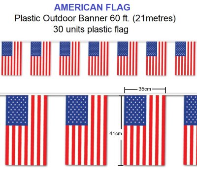 American Flag Outdoor Pennant Banner Singapore