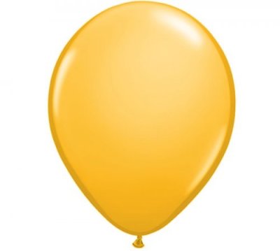 Golden Rod Colour Helium Latex Balloon Singapore