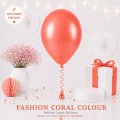 Coral Colour Helium Latex Balloon Singapore