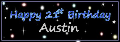 Happy Birthday! You're a Star (For Boy)Customize Banner Singapore