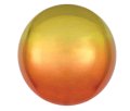 Ombre Yellow Orange ORBZ Foil Balloon Singapore