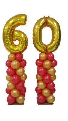 Megaloon Number Balloon Column (1 Pair) Singapore