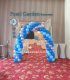 Spiral Balloon Arch 3 Colour Theme