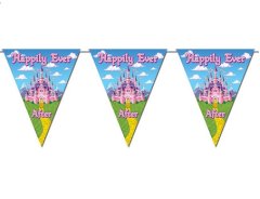 Princess Birthday Pennant Banner