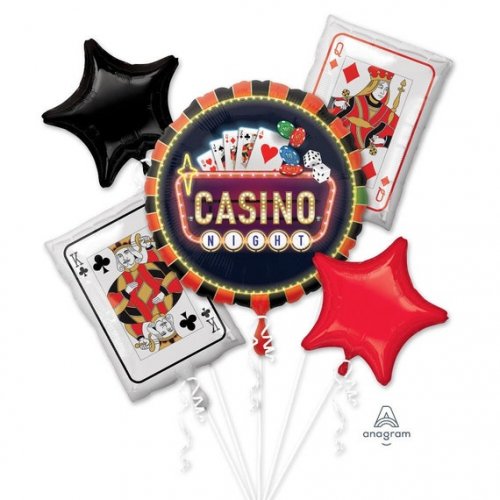 Casino Night Balloon Bouquet
