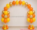 Helium Balloon Column with String Arch Singapore
