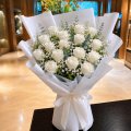 Pure Elegance White Roses Singapore
