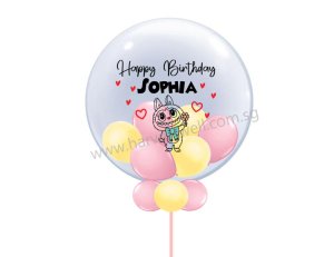 custom character bubble balloon