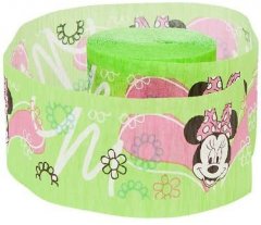 Minnie Mouse Party Crepe Paper Streamer