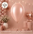 Metallic Rose Gold Helium Latex Balloon Singapore