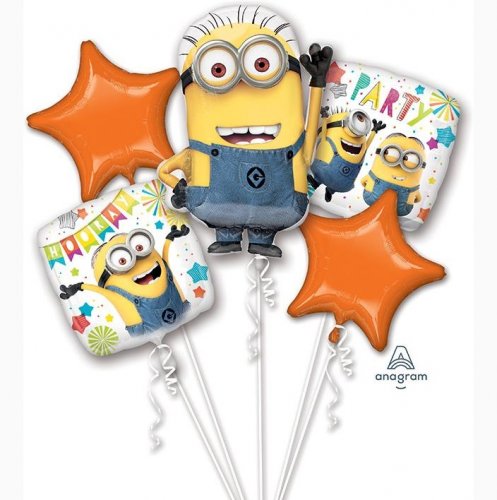 Despicable Me Party Balloon Bouquet