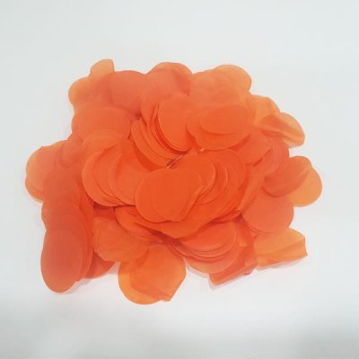 Orange Tissue Confetti Singapore
