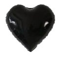 Black Heart Shape Mylar Balloon Singapore