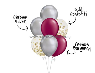 Create Your Own Bundle 7 Balloons MIX SERIES Singapore