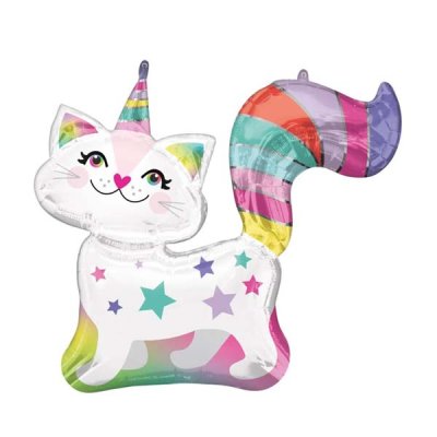 Caticorn Super Shape Mylar Balloon Singapore