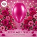 Pearl Wild Berry Helium Latex Balloon Singapore