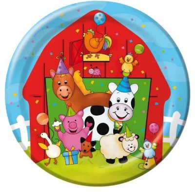 Barnyard Bash Luncheon Plates Singapore