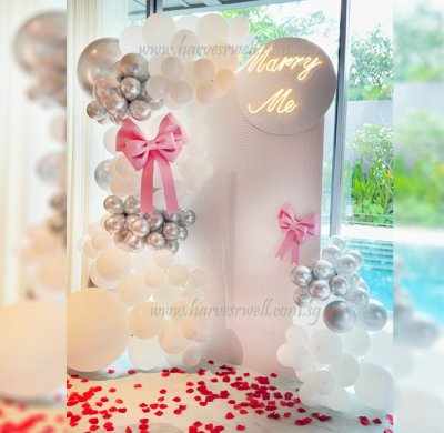 Proposal Theme Balloon Setup Singapore