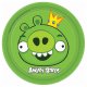 Angry Birds King Pig Dessert Paper Plate
