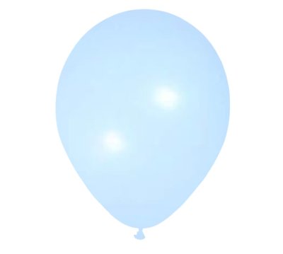 Pastel Macaron BLUE Helium Latex Balloon Singapore