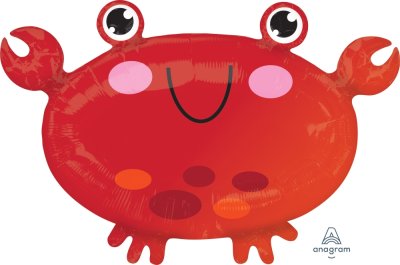 Chubby Crab JR Shape Mylar Balloon Singapore
