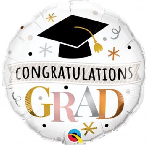 Congratulation Grad Mylar Balloon