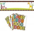 Fisher Price Baby Customized Banner with Alphabet Stickers