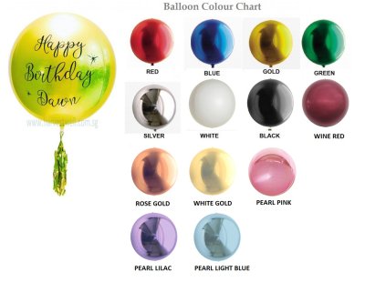Customize ORBZ Balloon Singapore