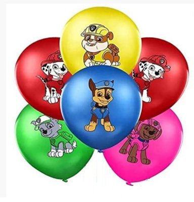 Paw Patrol Helium Latex Balloon Singapore