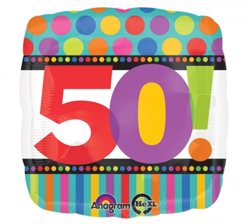 50! Square Mylar Balloon