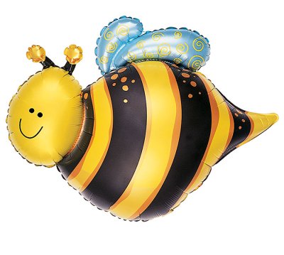 Giant Bee Super Shaped Mylar Balloon Singapore