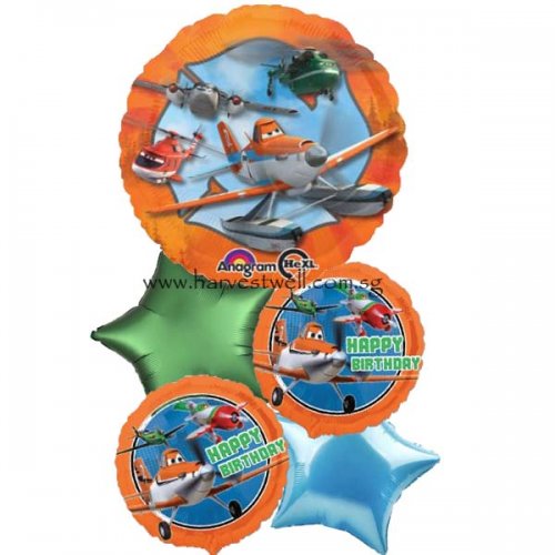 Disney Planes Fire & Rescue Balloon Bouquet