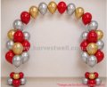Helium Balloon Column with String Arch Singapore