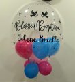 Personalised Blessed Baptism Bubble Balloon Singapore