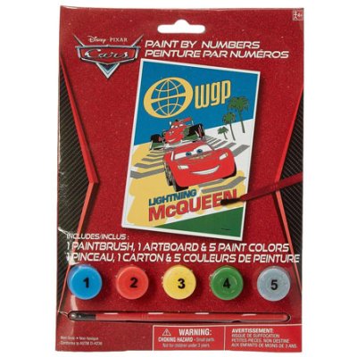 Disney Cars Paint By Numbers Singapore