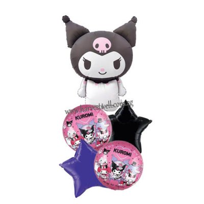 Kuromi Party Balloon Package Singapore