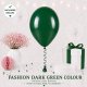 Dark Green Colour Helium Latex Balloon