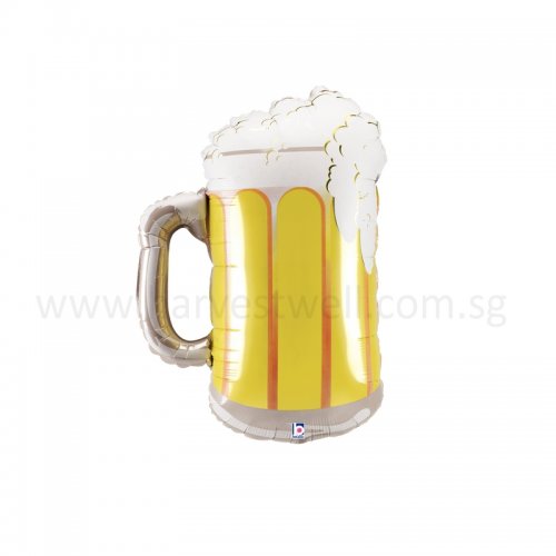 Frosty Beer Mug Super Shape Mylar Balloon